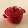 Emile Henry - Garnek Ceramiczny do Duszenia 5,3 l / Czerwony